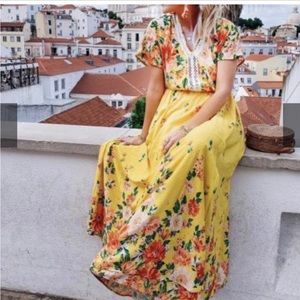 Beautiful Farm Rio yellow maxi
